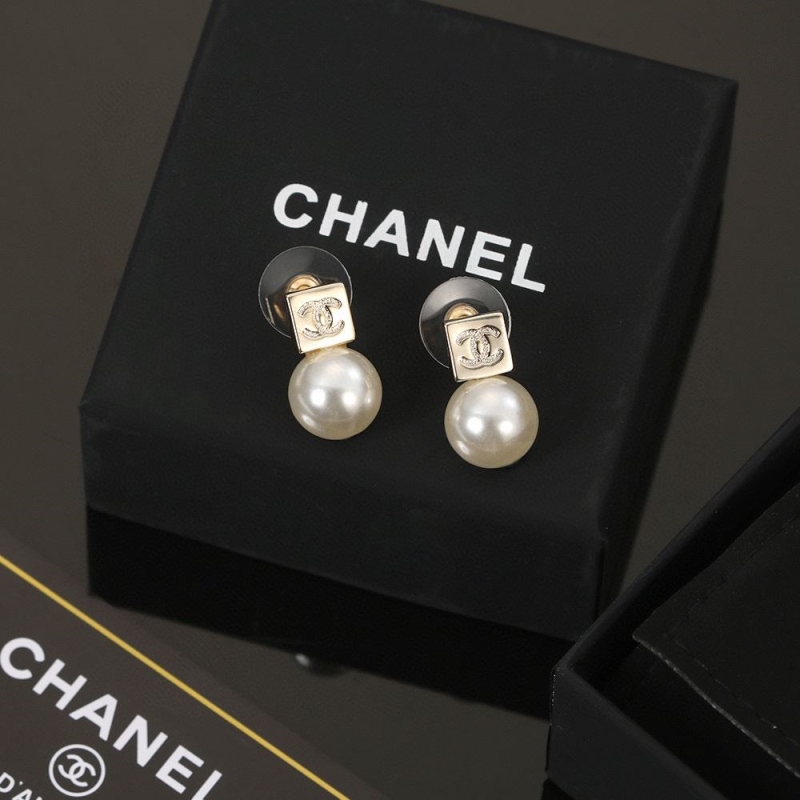 Ch*el earrings